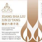 Aura Herbs – Xiang Sha Liu Jun Zi Tang Label